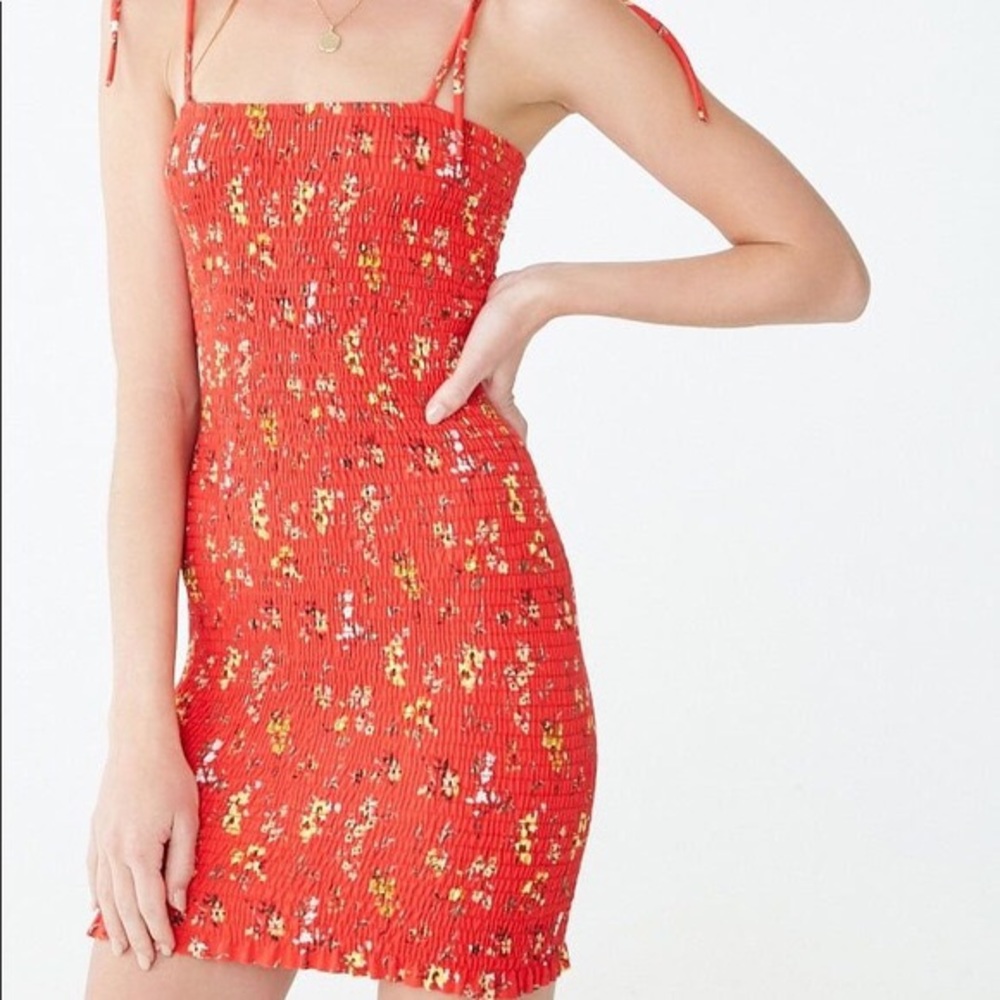 Floral Mini Dress
